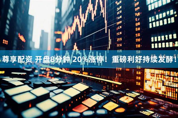 尊享配资 开盘8分钟 20%涨停！重磅利好持续发酵！
