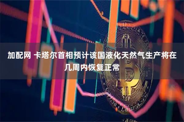 加配网 卡塔尔首相预计该国液化天然气生产将在几周内恢复正常