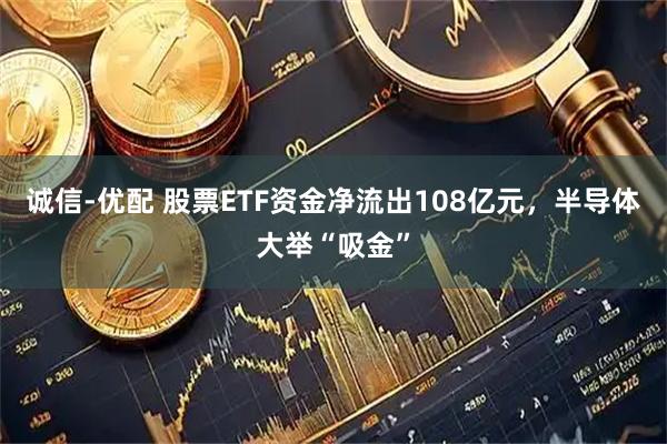 诚信-优配 股票ETF资金净流出108亿元，半导体大举“吸金”